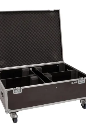 Dernières pièces - ROADINGER Flightcase 4x LED THA-150F Theater Spot