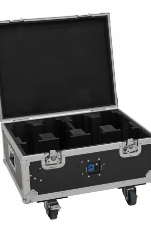Retour gratuit - ROADINGER Flightcase 4x AKKU MBT-3 with wheels and charging function