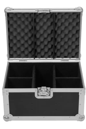 Petit prix | ROADINGER Flightcase 4x SILENT PAR 6 QCL FLOOR
