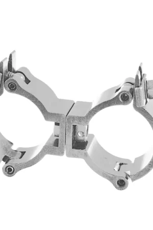 Très demandé | EUROLITE Collier de serrage pivotant TPC-15, argent