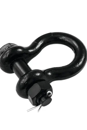 Coup de cœur des clients - SAFETEX Manille lyre 16 mm noire et boulon, écrou, goupille