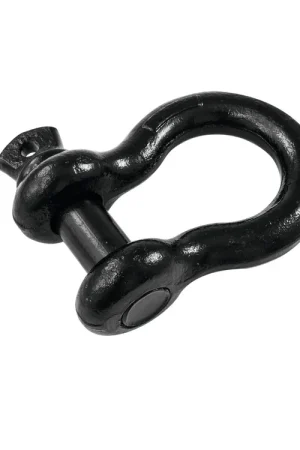 SAFETEX Manille lyre 22 mm noire et boulon à écrou | Tout juste ajouté
