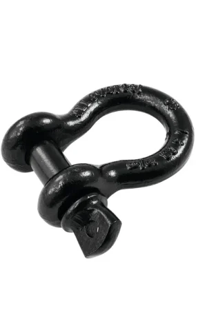 SAFETEX Manille lyre 16 mm noire et boulon à écrou | Prix avantageux