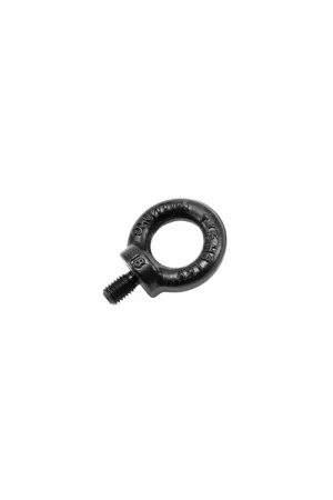 SAFETEX Vis à anneau M8 / 13 mm, noir galvanisé DIN 580 | Retour facile