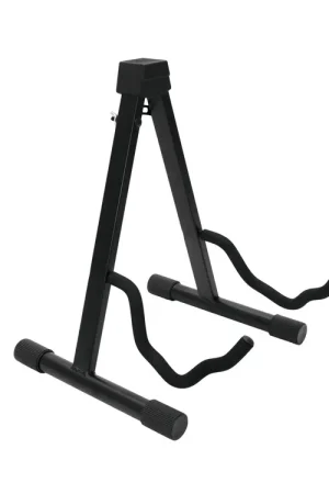 DIMAVERY Support de guitare pliable noir | Prix réduit