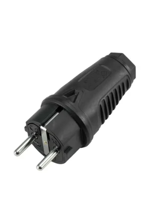 Achetez dès aujourd'hui | PC ELECTRIC Contact de protection fiche caoutchouc noire