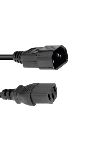 Best-seller | OMNITRONIC Rallonge appareils froids 3 x 1,0 5 m noir