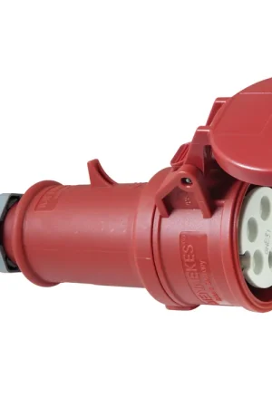 Prêt à expédier - MENNEKES Raccord CEE 16 A 5 broches rouge