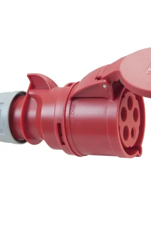 Satisfait ou remboursé | PC ELECTRIC Raccord CEE 32 A 5 broches rouge