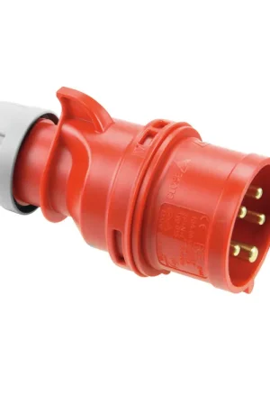 Quantité limitée - PC ELECTRIC Prise CEE 32 A 5 broches rouge