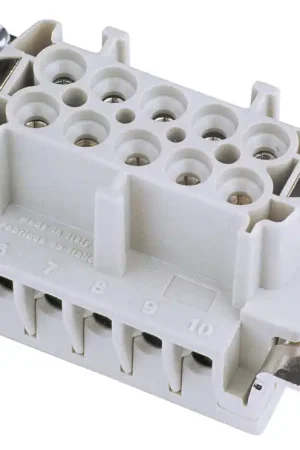 Plus que quelques pièces - ILME Insert femelle 10 broches 16 A, borne à visser