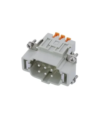 ILME Insert mâle SQUICH 6 broches 16 A 500 V - Offre à durée limitée