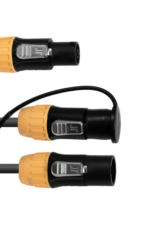 Très apprécié des clients - EUROLITE câble adaptateur IP T-Con(M)/2xT-Con(F)