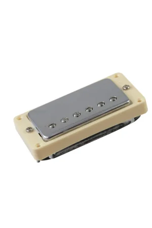 DIMAVERY Humbucker à embout argenté et cadre - Direct usine