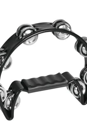 Vente flash | DIMAVERY Tambourin plastique TN-2, noir