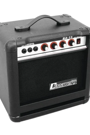 DIMAVERY Amplificateur de basse BA-15 15 W noir | Produit tendance