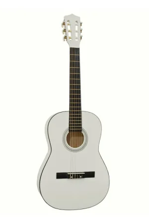 Disponible maintenant - DIMAVERY Guitare classique AC-303 3/4, blanche