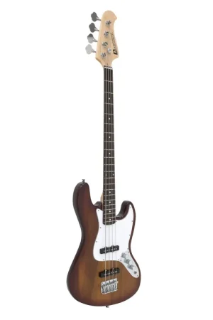 Plébiscité par les clients - DIMAVERY Basse électrique JB-302, sunburst