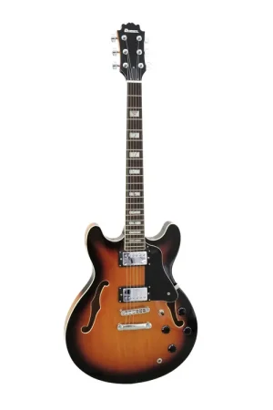 Prix cassé | DIMAVERY Guitare jazz SA-610, sunburst