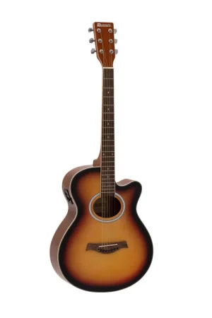 Direct fabricant | DIMAVERY Guitare folk AW-400, sunburst