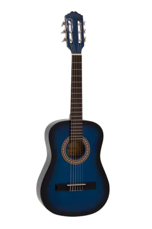 Promo exceptionnelle | DIMAVERY Guitare classique AC-303 1/2, bleue