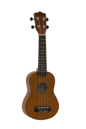 Dernier arrivage | DIMAVERY Ukulélé UK-200, soprano, marron