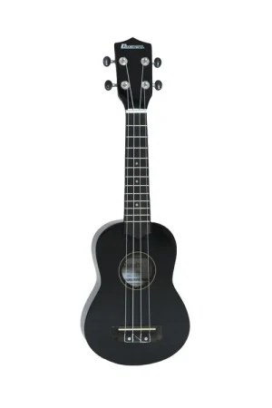 DIMAVERY Ukulélé UK-200, soprano, noir | Tout juste disponible