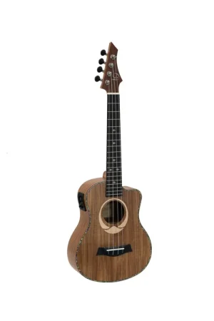 Prix spécial - DIMAVERY Ukulélé ténor UK-200, koa