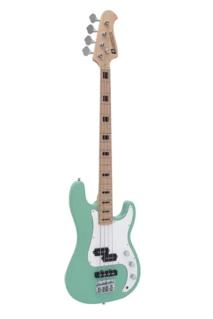 Ne manquez pas cette offre - DIMAVERY Basse électrique PB-500, surf green