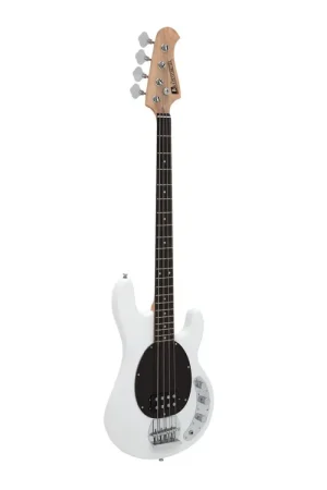 Super offre - DIMAVERY Basse électrique MM-501, blanche
