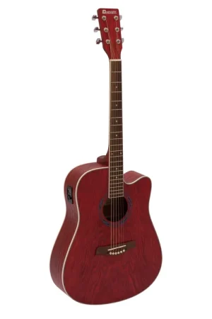 Offre du jour | DIMAVERY Guitare folk JK-510, Cutaway, grained