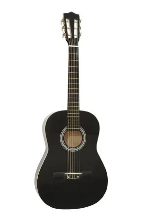 Nouveau chez nous | DIMAVERY Guitare classique AC-303 3/4, noire