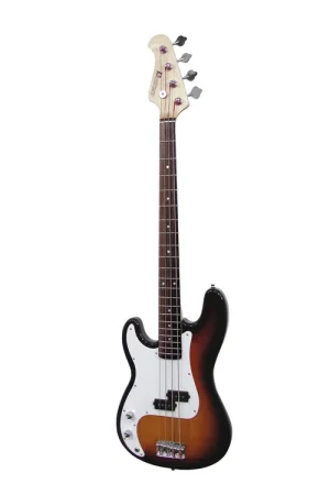 Quantité limitée - DIMAVERY Basse électrique PB-320 LH, sunburst