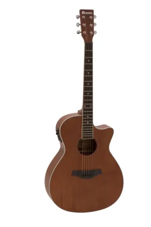 DIMAVERY Guitare folk AW-410, sapele | Bon prix
