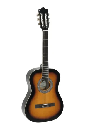 Offre exceptionnelle - DIMAVERY Guitare classique AC-303 3/4 sunburst