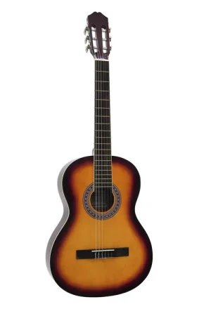 DIMAVERY Guitare classique AC-303, sunburst | Dernière chance