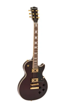 Direct fabricant - DIMAVERY LP-700 guitare électrique, bordeaux
