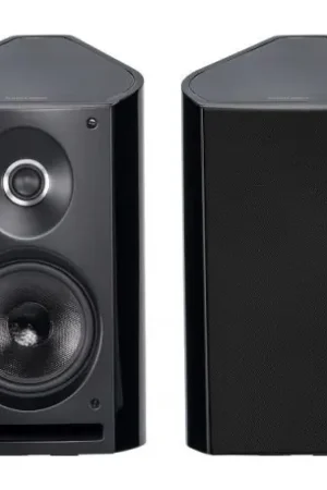 Incontournable | SONUS FABER VENERE 2.0 NOIR LAQUE ENCEINTE BIBLIOTHEQUE LA PAIRE