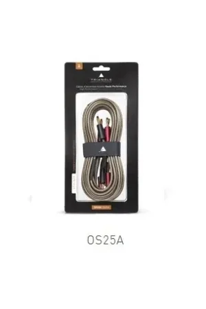 triangle os25a cable monté bananes 2.5m 2x2.5mm | Tout nouveau