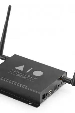 Triangle AIO Pro A50 Amplificateur stéréo 2 x 50 Watts avec Bluetooth, Wi-Fi, Ethernet et USB - Plébiscité par les clients