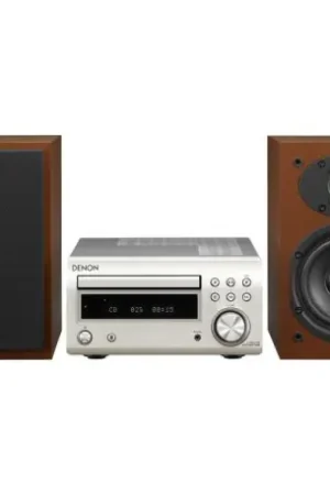 Denon D-M41 DAB Silver + Enceintes Chaine Comptacte | Produit tendance