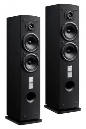 Prix bas - TRIANGLE ZERIUS 902 NOIR ENCEINTES COLONNES LA PAIRE