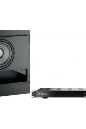 Focal 100 IWSUB8 + 100 IWSUB8 Amplifier Caissons de basses encastrables | Profitez-en