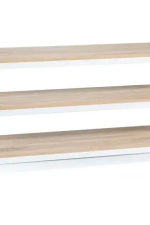 NORSTONE ESSE BLANC ET CHÊNE Meubles TV - Prix mini