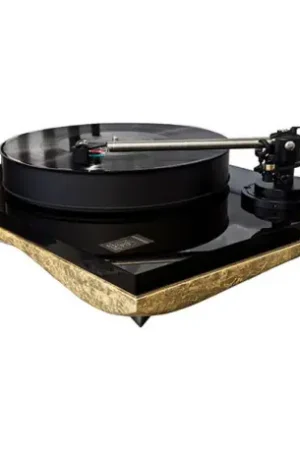 GOLD NOTE MEDITERRANEO AVEC BRAS B-7 FEUILLE D'OR Platine vinyle hifi | Offre spéciale