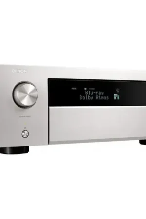 DENON AVCX 4800 H silver Amplificateur AV 9.4 Canaux 8K | Nouveau lancement
