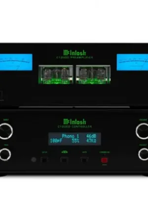 Mc Intosh C12000 C & ST - Préampli hifi à tubes avec alimentation séparée - Meilleur prix