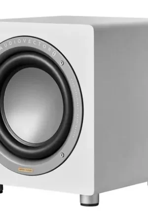 Dernières unités | AUDIOVECTOR QR SUB SE BLANC LAQUE CAISSON DE GRAVE