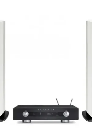 PACK TRIANGLE DELTA SIGNATURE BLANC + PRIMARE AMPLI CONNECTE I35PRISMA DM36 NOIR + CABLE SYMPHONIE 2X3M | Prix promo