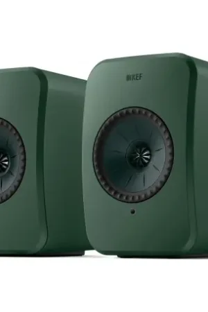 KEF LSX 2 LT (LA PAIRE) Enceintes sans fil hi-fi VERT - Super offre